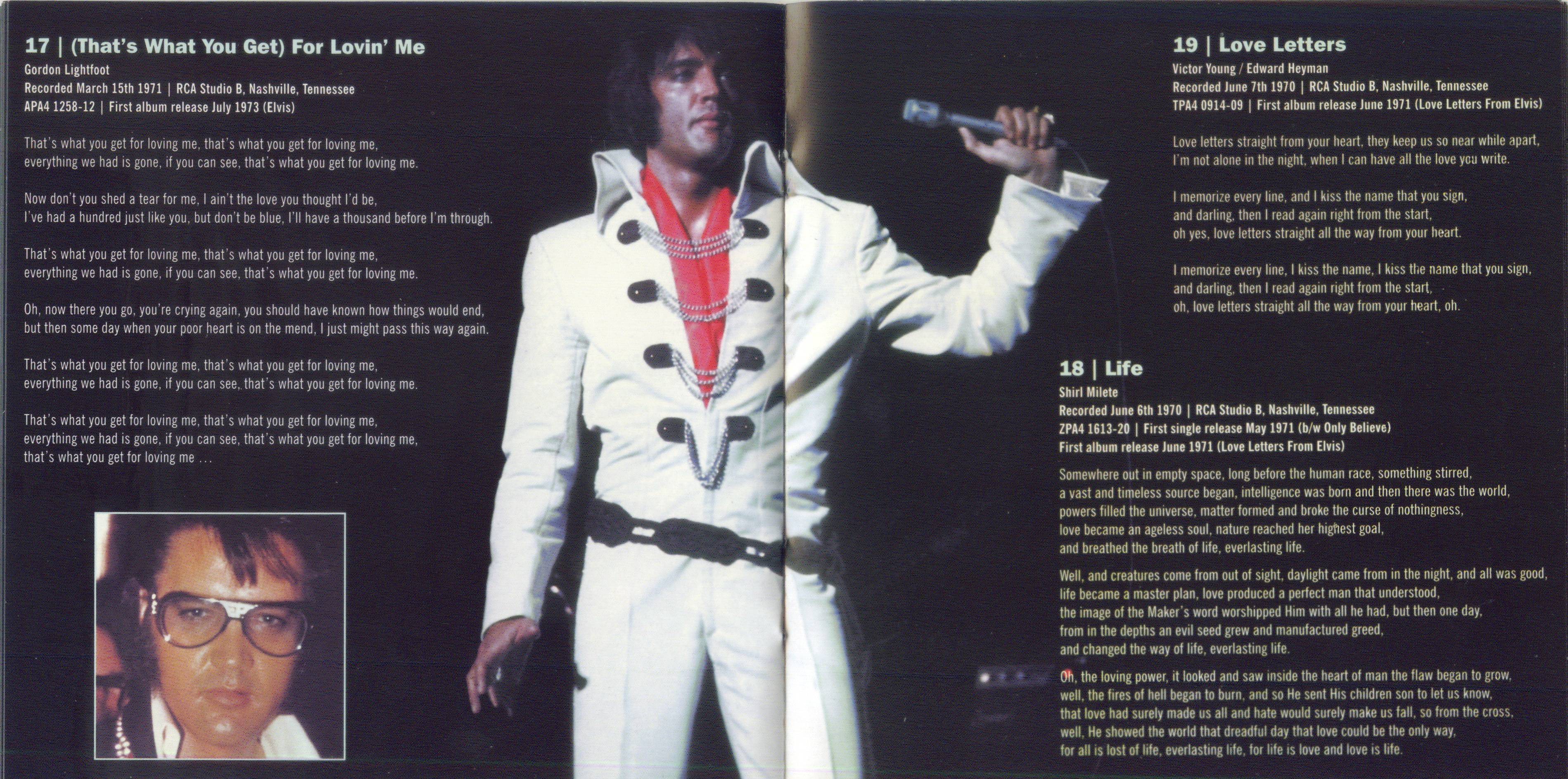 Elvis Presley The Joan Deary Tapes : Booklet 8